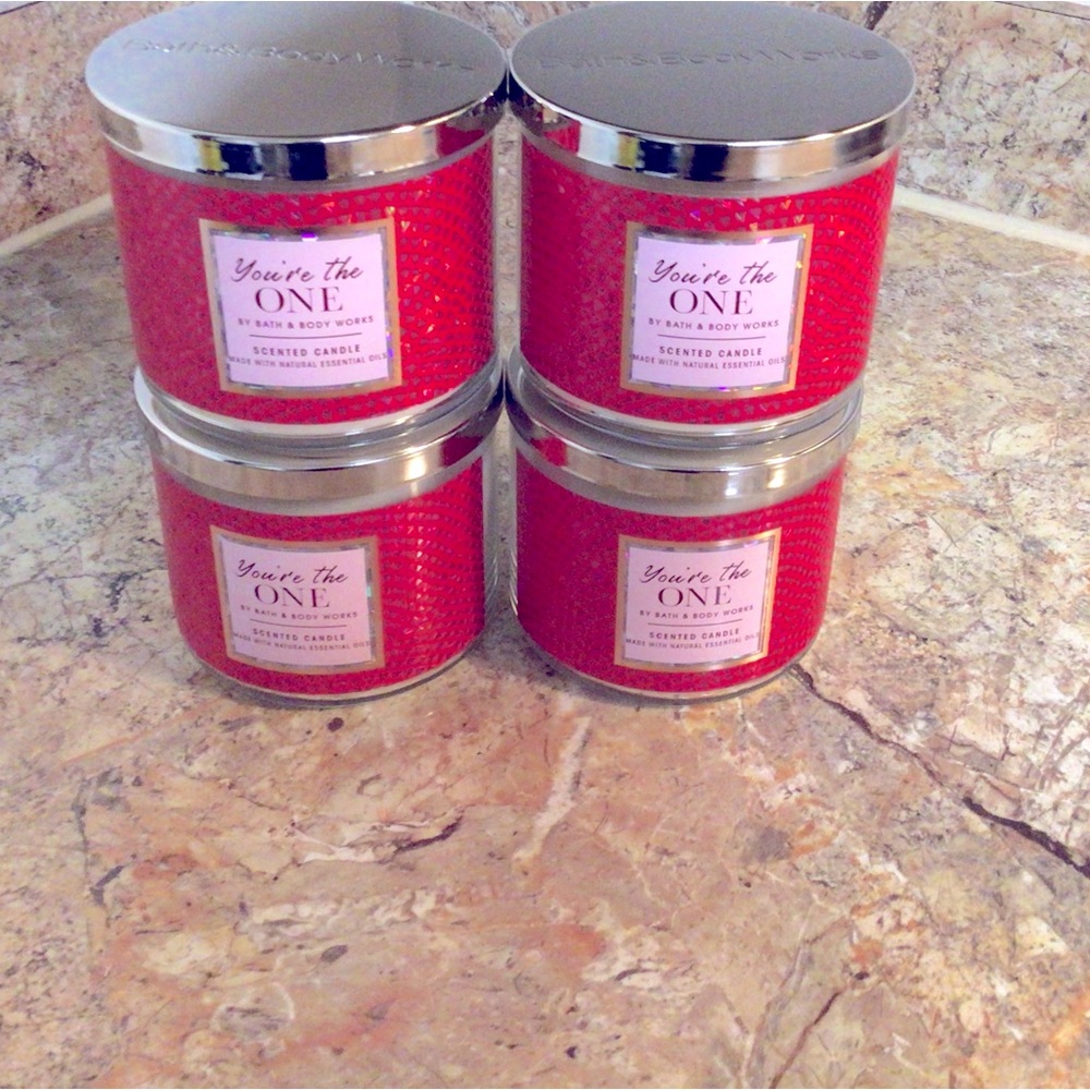 Bath and Body Works Your The One Candles